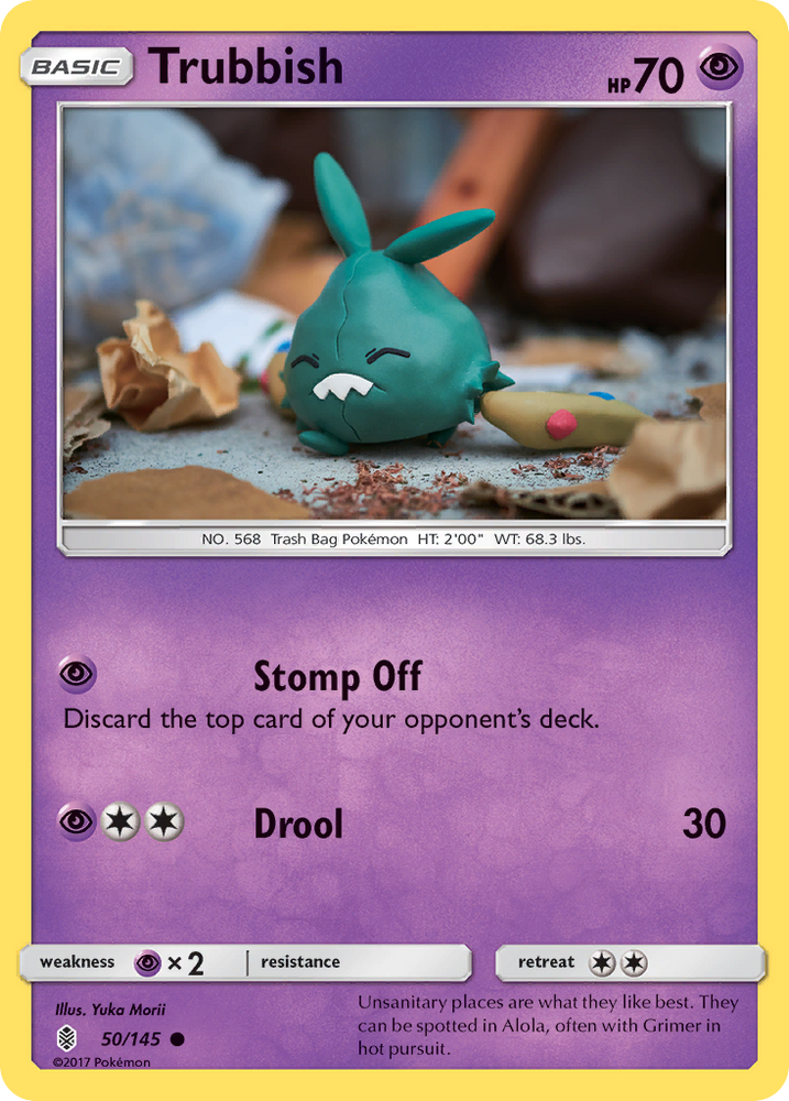 Trubbish (50/145) [Sun & Moon: Guardians Rising] Pokémon