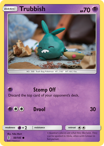 Trubbish (50/145) [Sun & Moon: Guardians Rising] Pokémon
