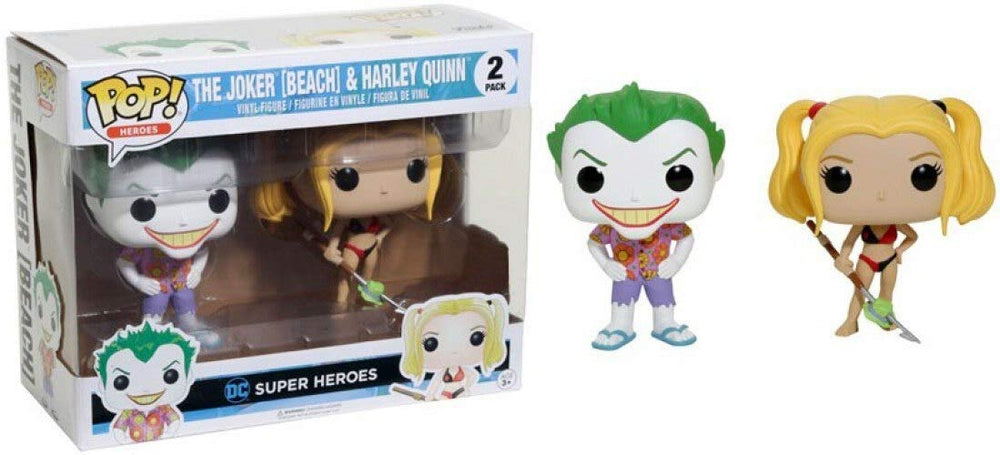Funko Pop! Heroes The Joker [Beach] & Harley Quinn 2 Pack FUNKO