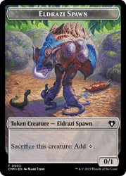 Eldrazi Spawn // Ogre Double-Sided Token [Commander Masters Tokens] Magic: The Gathering