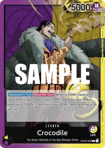 Crocodile [Kingdoms of Intrigue] Bandai