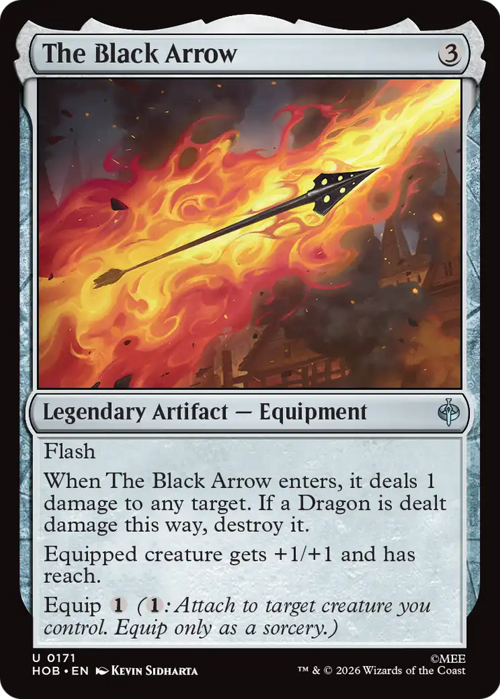 The Black Arrow [The Hobbit] Magic: The Gathering