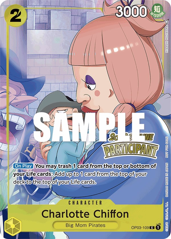 Charlotte Chiffon (Offline Regional 2023) [Participant] [One Piece Promotion Cards] Bandai