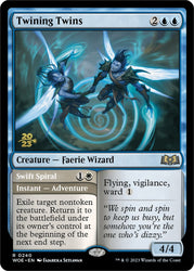 Twining Twins // Swift Spiral (Promo Pack) [Wilds of Eldraine Promos] Magic: The Gathering