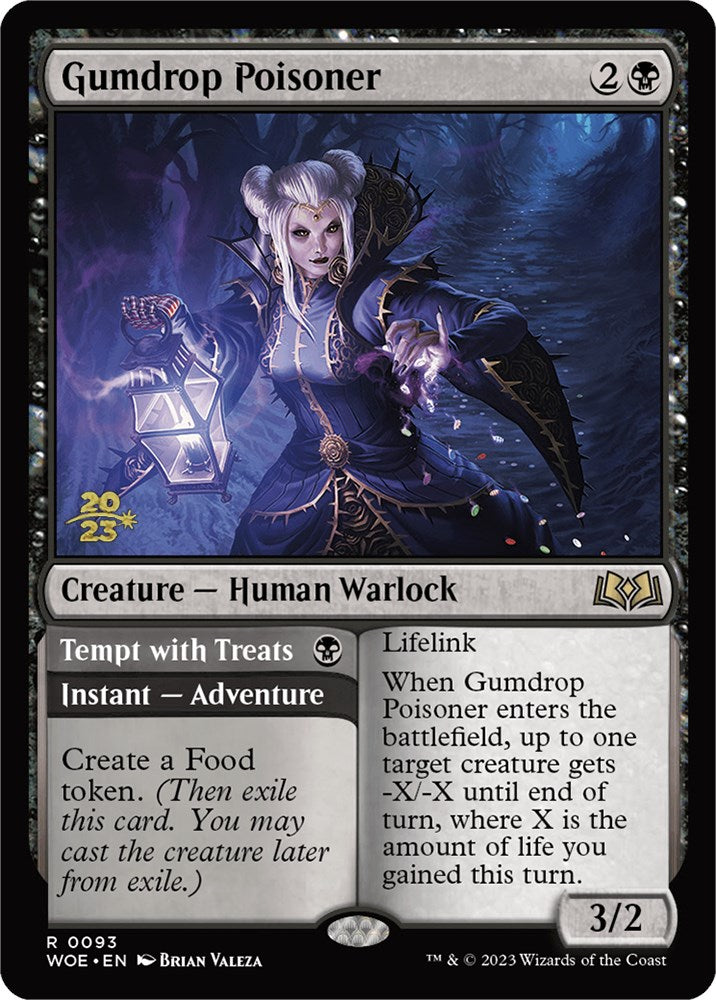 Gumdrop Poisoner // Gumdrop Poisoner (Promo Pack) [Wilds of Eldraine Promos] Magic: The Gathering