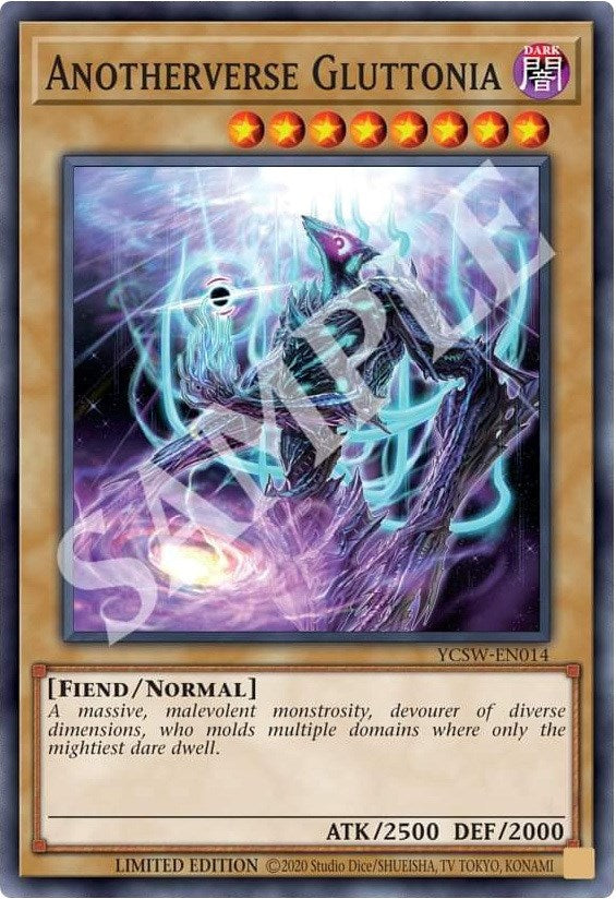 Anotherverse Gluttonia [YCSW-EN014] Ultra Rare Yu-Gi-Oh!