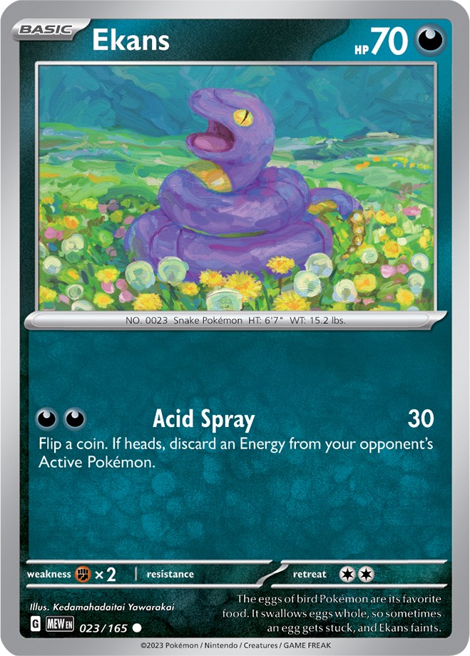 Ekans (023/165) [Scarlet & Violet 151] Pokémon