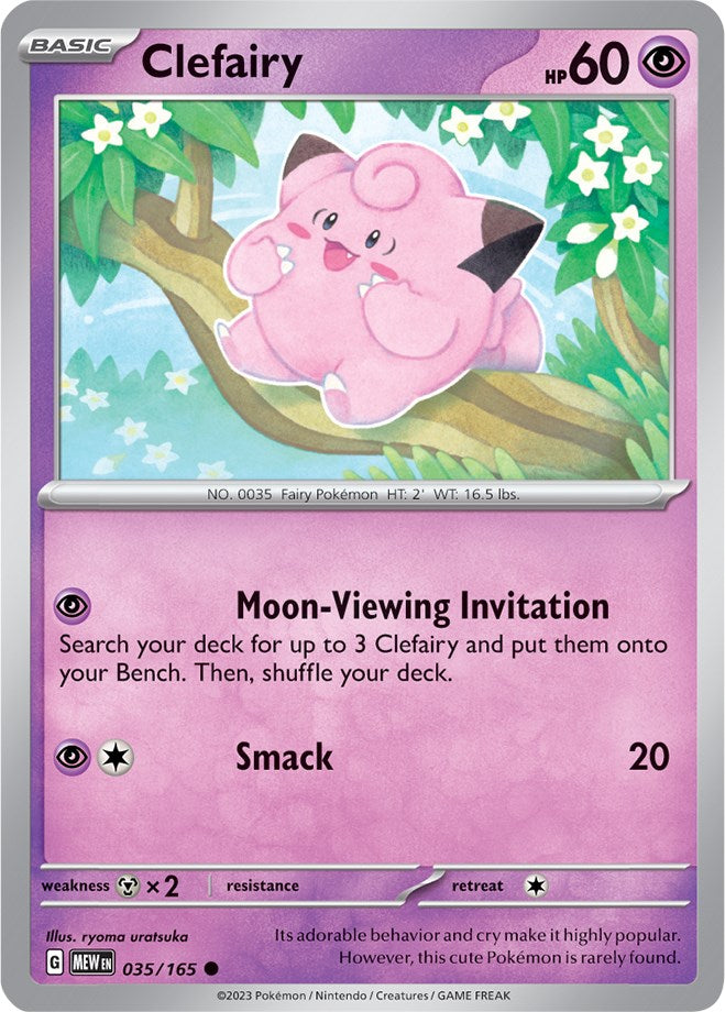 Clefairy (035/165) [Scarlet & Violet 151] Pokémon