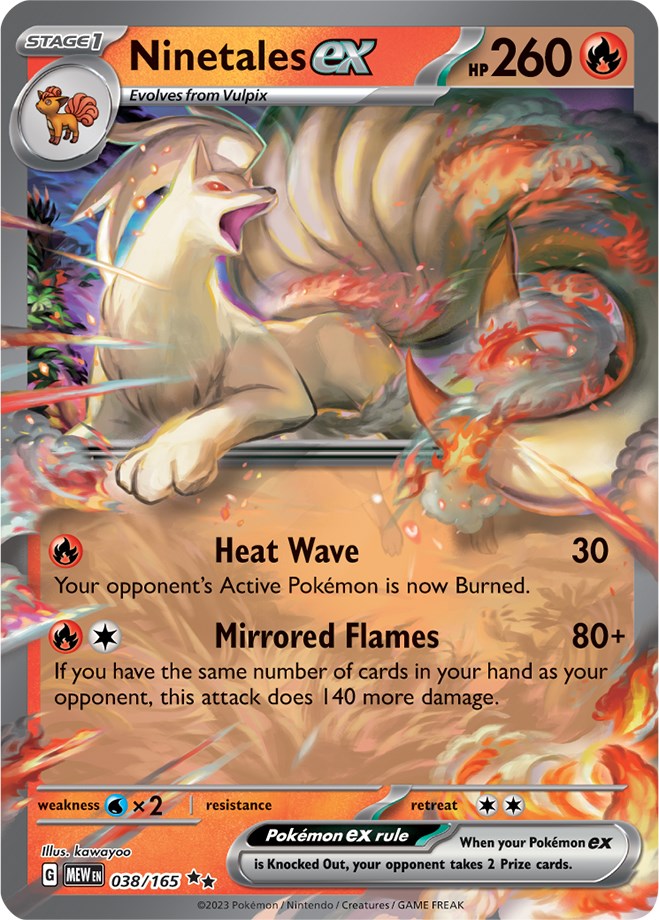 Ninetales ex (038/165) [Scarlet & Violet 151] Pokémon