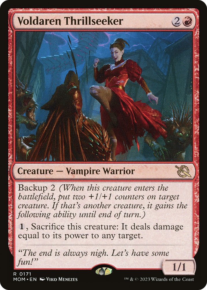 Voldaren Thrillseeker [March of the Machine] Magic: The Gathering