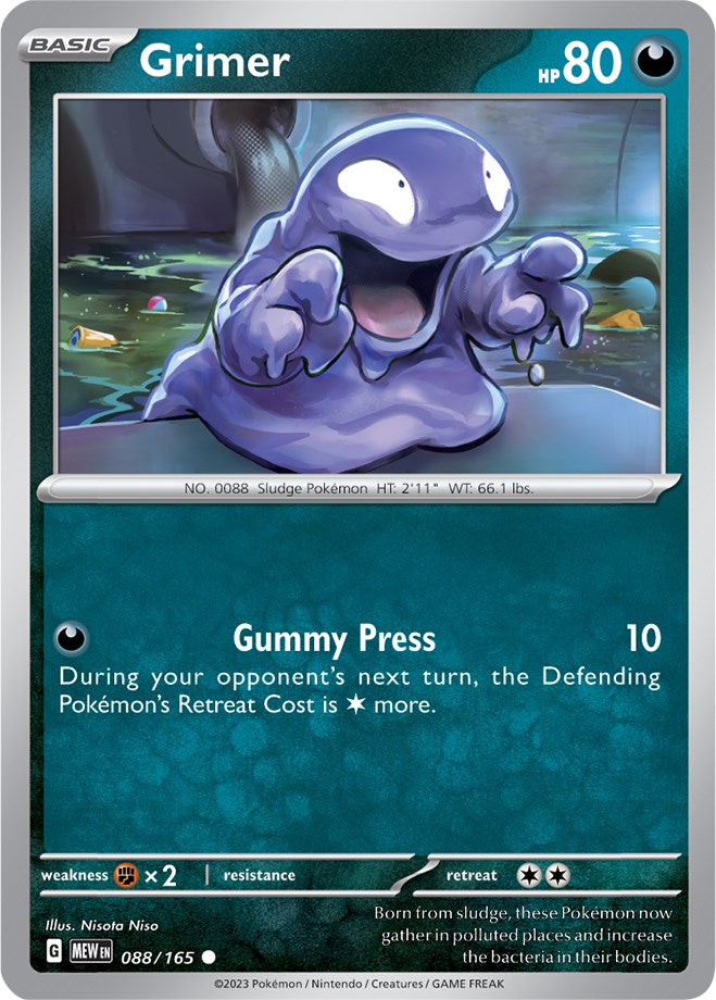 Grimer (088/165) [Scarlet & Violet 151] Pokémon