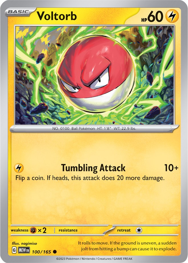 Voltorb (100/165) [Scarlet & Violet 151] Pokémon