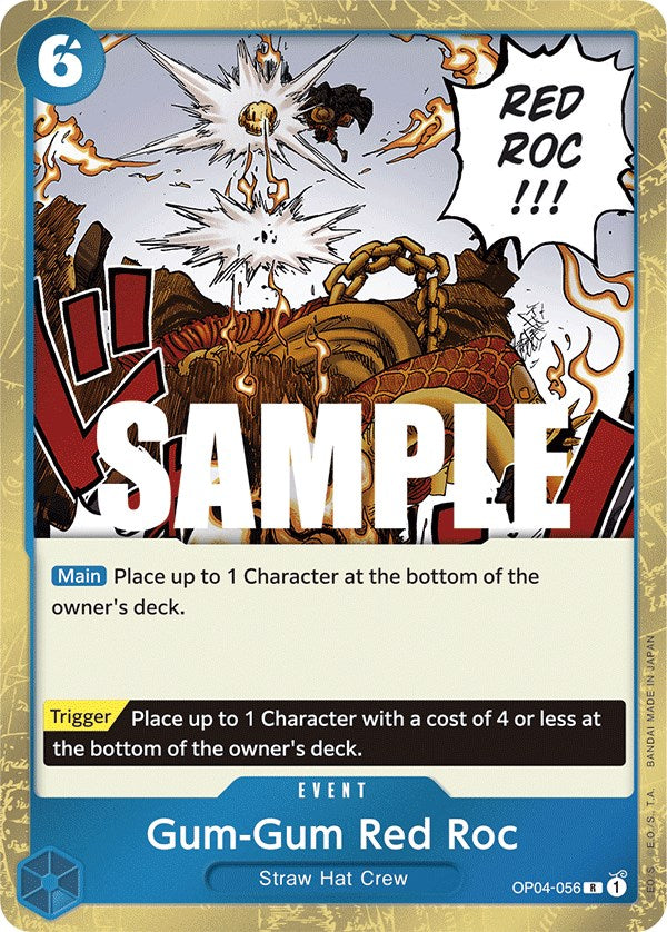 Gum-Gum Red Roc [Kingdoms of Intrigue] Bandai