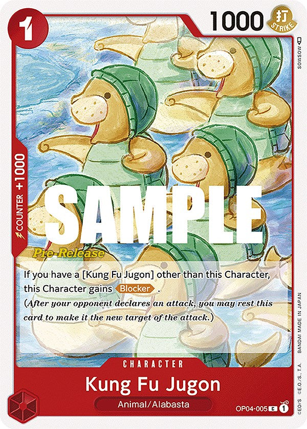 Kung Fu Jugon [Kingdoms of Intrigue Pre-Release Cards] Bandai