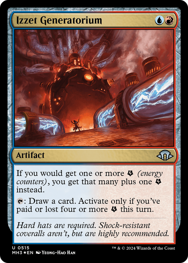 Izzet Generatorium (Ripple Foil) [Modern Horizons 3] Magic: The Gathering