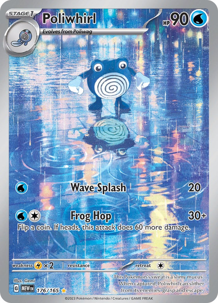 Poliwhirl (176/165) [Scarlet & Violet 151] Pokémon