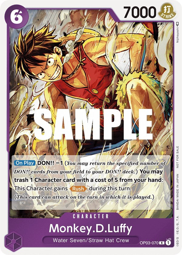 Monkey.D.Luffy (Dash Pack) [Kingdoms of Intrigue] Bandai