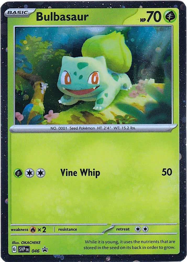 Bulbasaur (046) (Cosmos Holo) [Scarlet & Violet: Black Star Promos] Pokémon