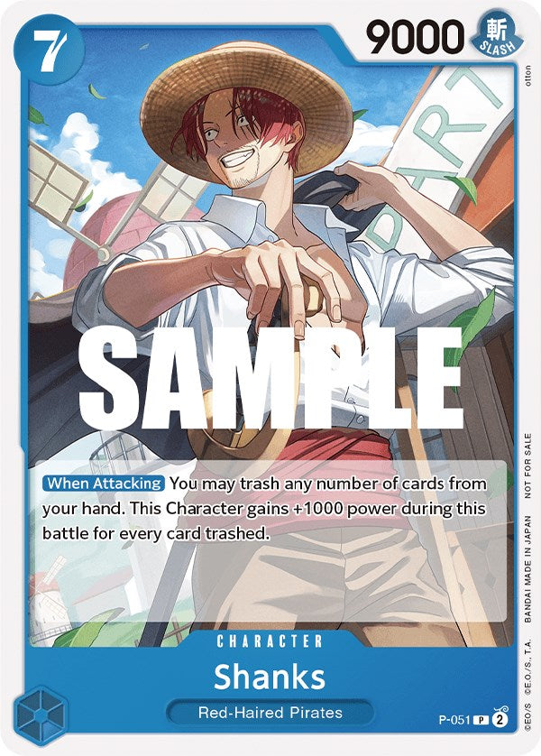 Shanks (Sealed Battle Kit Vol. 1) [One Piece Promotion Cards] Bandai