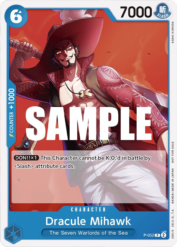 Dracule Mihawk (Sealed Battle Kit Vol. 1) [One Piece Promotion Cards] Bandai