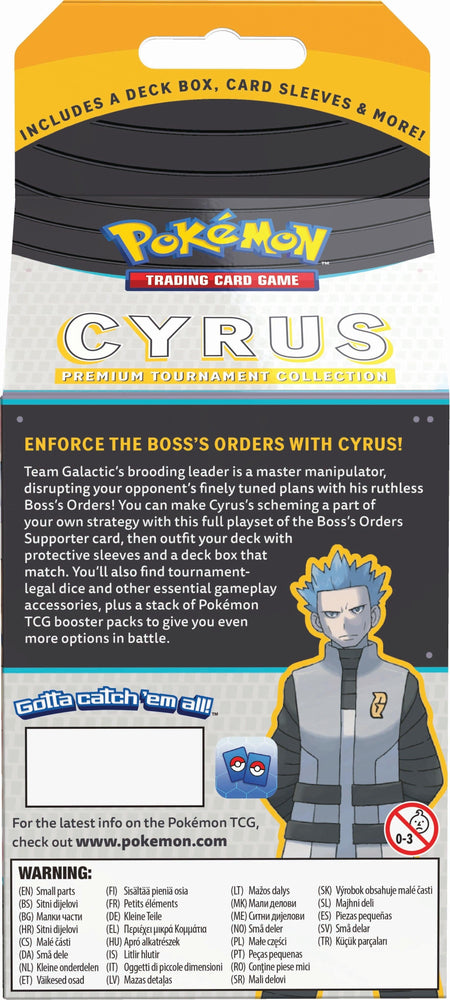 Premium Tournament Collection (Cyrus) Pokémon