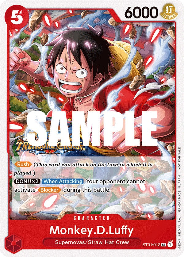 Monkey.D.Luffy (Tournament Pack Vol. 5) [One Piece Promotion Cards] Bandai
