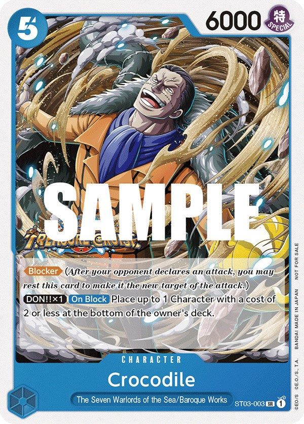 Crocodile (Tournament Pack Vol. 5) [One Piece Promotion Cards] Bandai