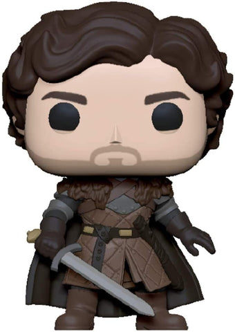 Funko POP TV: Game of Thrones - Robb Stark with Sword, 3.75 inches, Multicolor FUNKO