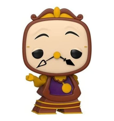 Funko Pop! Disney: Beauty and The Beast - Cogsworth Multicolor 3.75 inches FUNKO