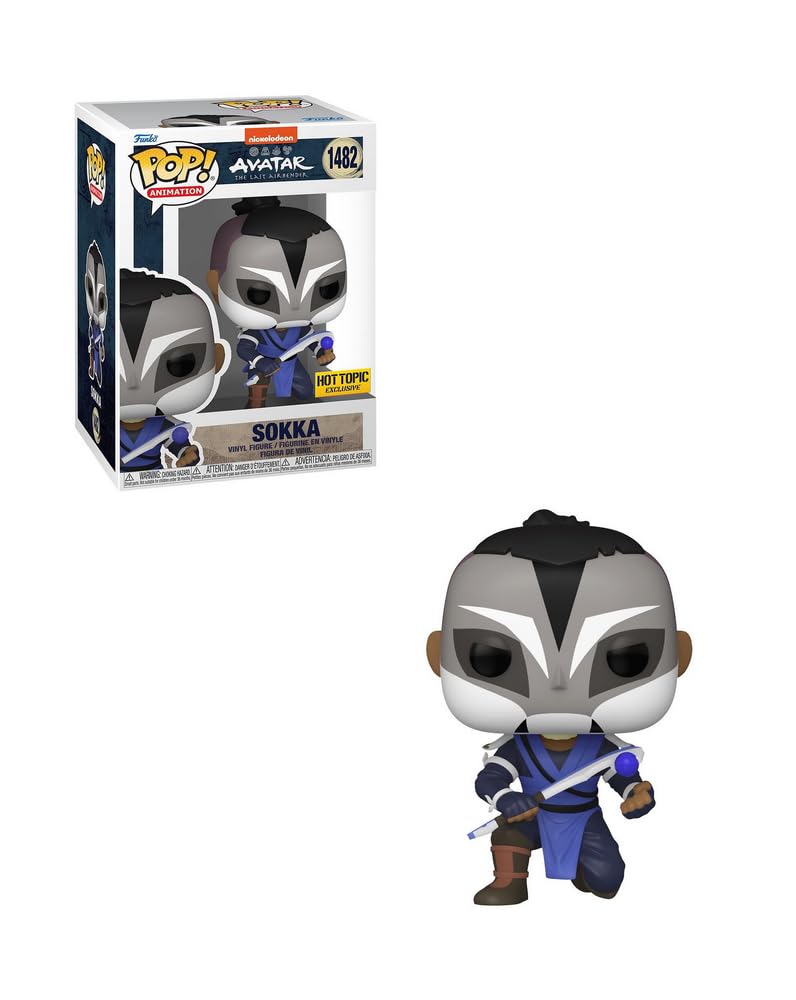 Funko Avatar The Last Airbender Sokka with Warrior Mask Exclusive Pop! Figure 1482 FUNKO