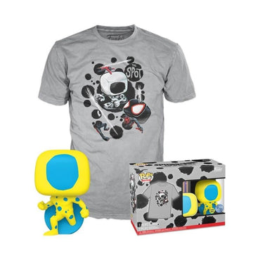 Funko POP! & Tee: Spider-Man: Across The Spider-Verse - Spider-Man - Blacklight - Glow In The Dark - Extra Large (XL) - T-Shirt - Clothes - Gift Idea For Adults FUNKO