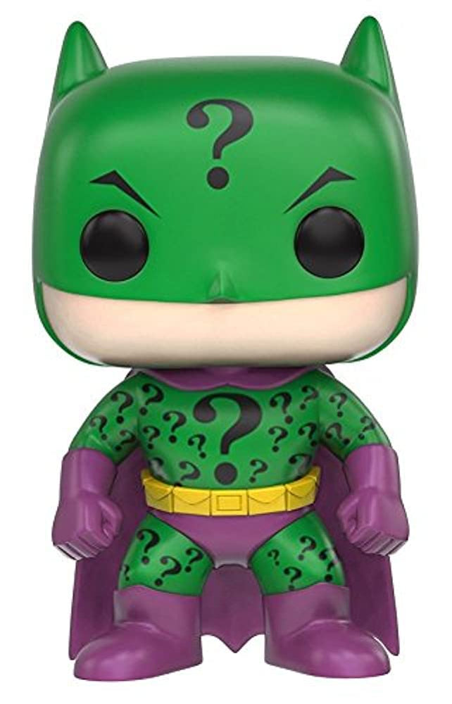 Funko POP Heroes Villains as Batman Riddler Action Figure FUNKO