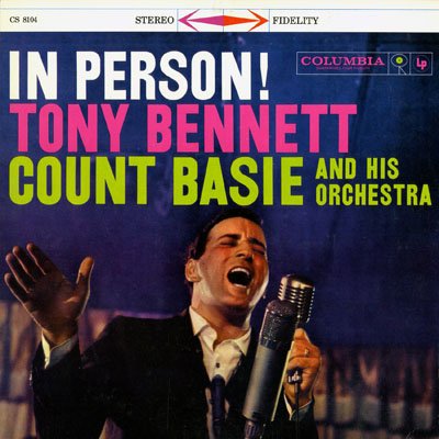 [LP Record] In Person! - Tony Bennett Count Basie And His Orchestra VINYL