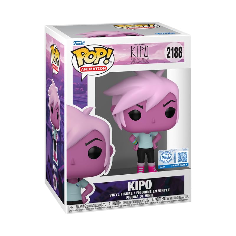 Funko Pop! Animation KIPO and The Age of Wonderbeasts, KIPO Vinyl Figure #2188, Exclusive with Authentication FUNKO