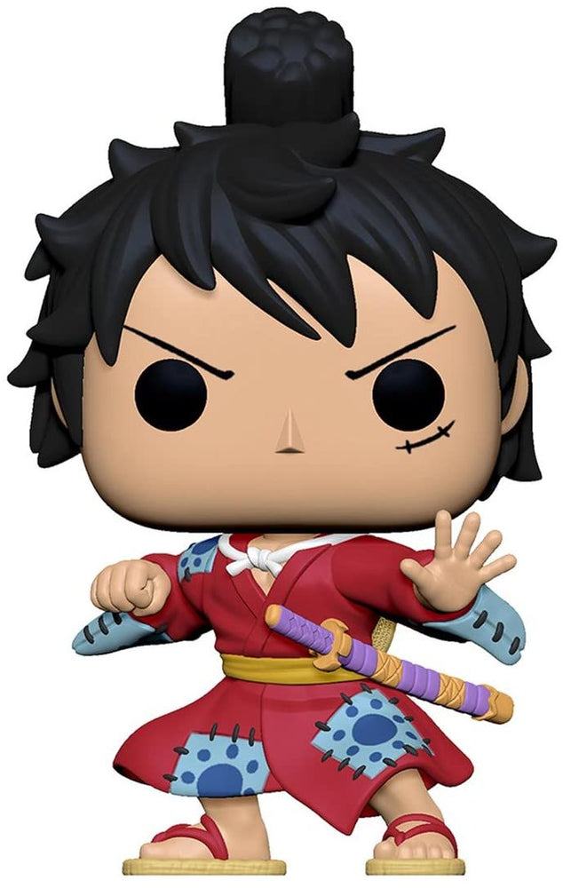 Funko One Piece Pop! Animation Luffy Kimono (Metallic) Vinyl Figure Hot Topic Exclusive Multi None FUNKO