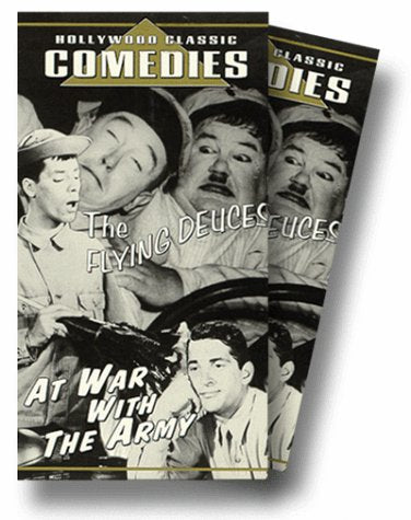 Flying Deuces & At War With Army [VHS] [VHS Tape] VHS