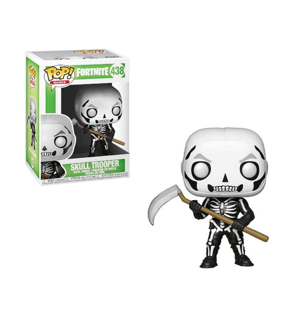 Funko POP 34470 Pop! Games: Fortnite - Skull Trooper, One Size, Multicolor FUNKO