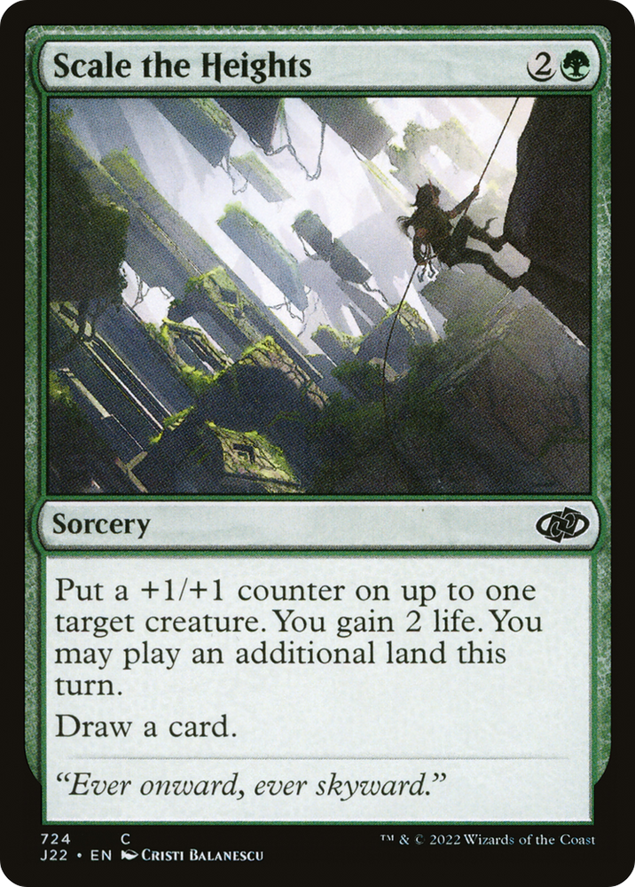 Scale the Heights [Jumpstart 2022] Magic: The Gathering