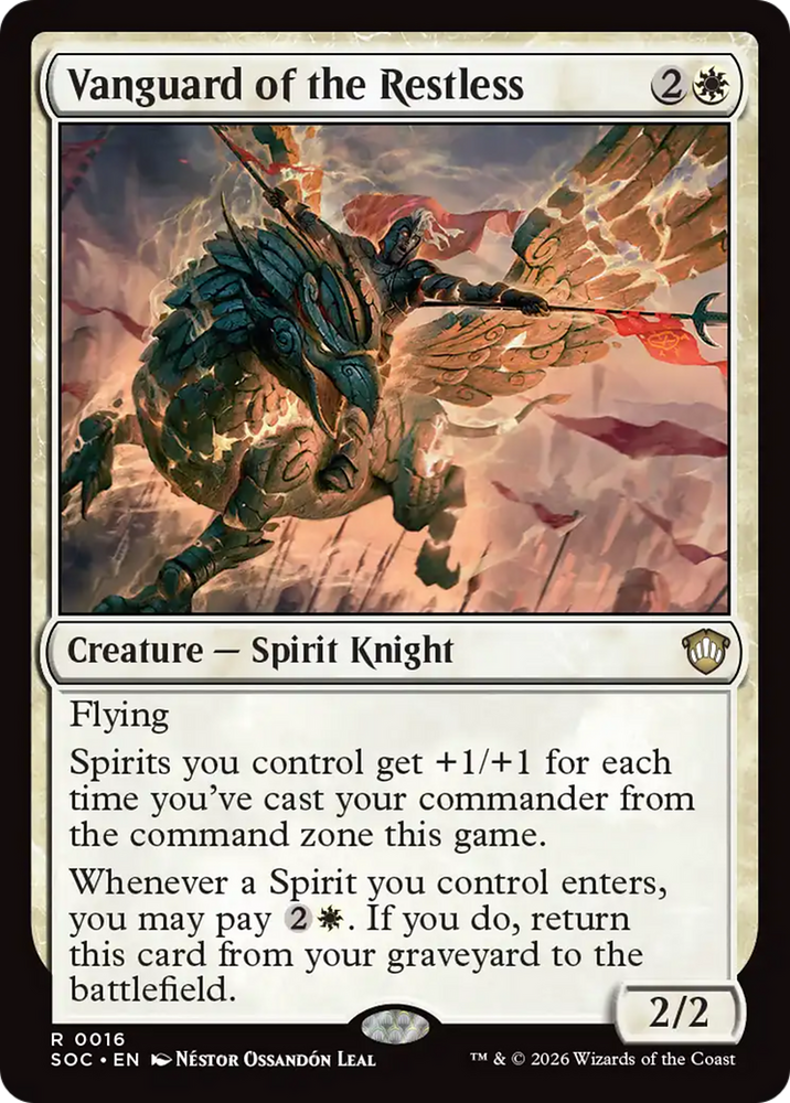 Vanguard of the Restless [Secrets of Strixhaven Commander] Magic: The Gathering