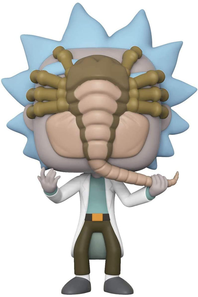 Funko and Morty-Rick Facehuggher Figurine, Multi-Colour, 28455 - Amazon Exclusive FUNKO