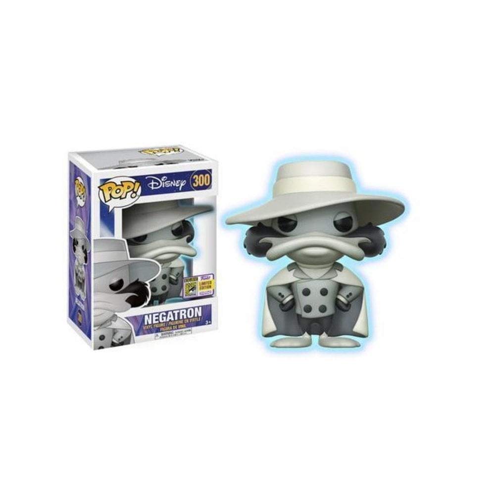 Darkwing Duck Funko POP! Disney Negatron Exclusive Vinyl Figure #300 [Glow-in-the-Dark] FUNKO