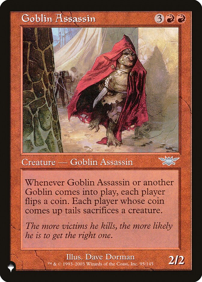 Goblin Assassin [The List] Magic: The Gathering