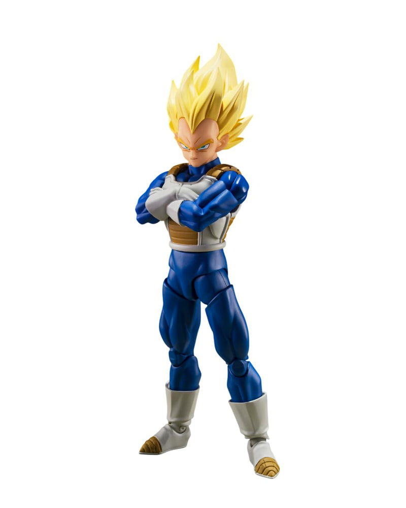 TAMASHII NATIONS - Dragon Ball Z - Super Saiyan Vegeta (Dangerous Pride) S.H.Figuarts Action Figure FUNKO