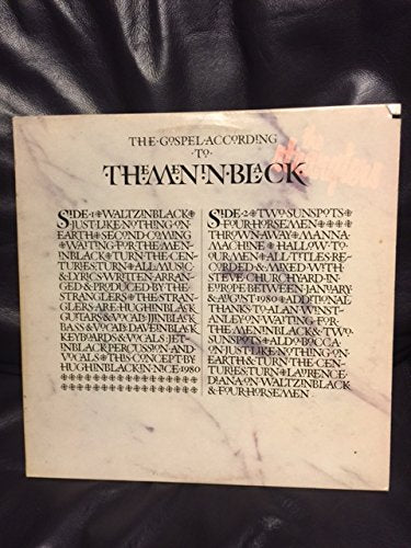 the gospel according to the men in black VINYL