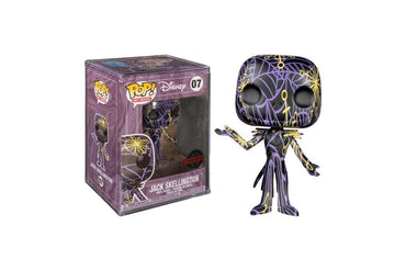 Funko Pop! Art Series: Disney NBC Jack Skellington Exclusive Vinyl Figure #07 with Hard Stack Protector FUNKO