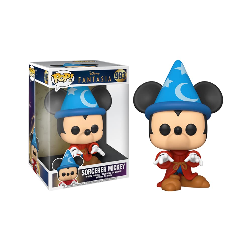 Funko Pop Disney Fantasia Sorcerer Mickey 10" Exclusive Figure FUNKO
