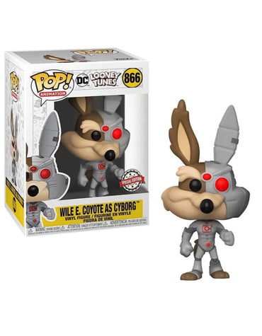 Pop! DC Looney Tunes: Wile E. Coyote as Cyborg FUNKO