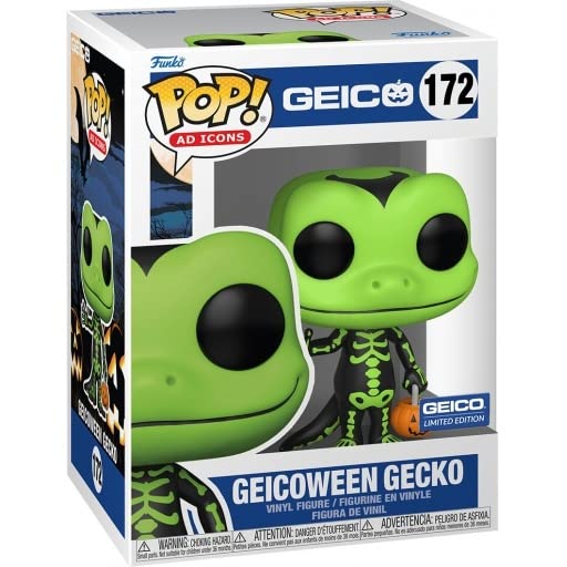 Funko POP! Ad Icons Geicoween Gecko (Green) FUNKO