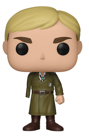 Funko Pop! Animation: Attack on Titan - Erwin (One-Armed) Toy, Multicolor FUNKO