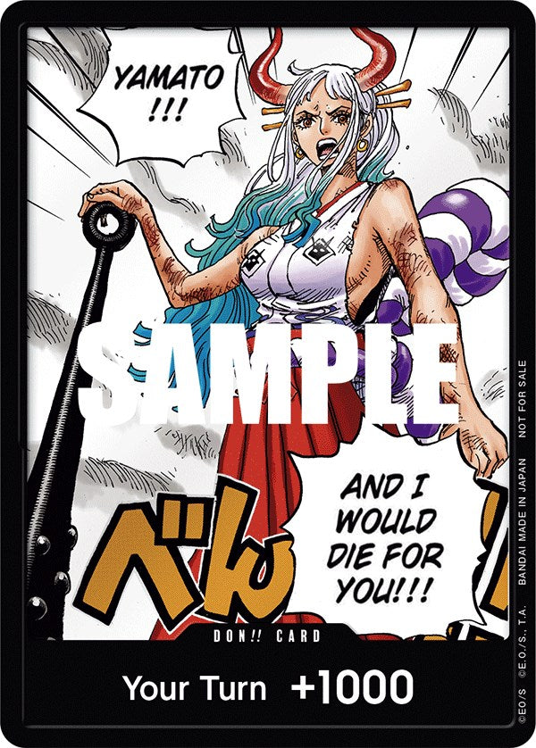 DON!! Card (Yamato) (1st Anniversary DON!! Card Pack) [One Piece Promotion Cards] Bandai